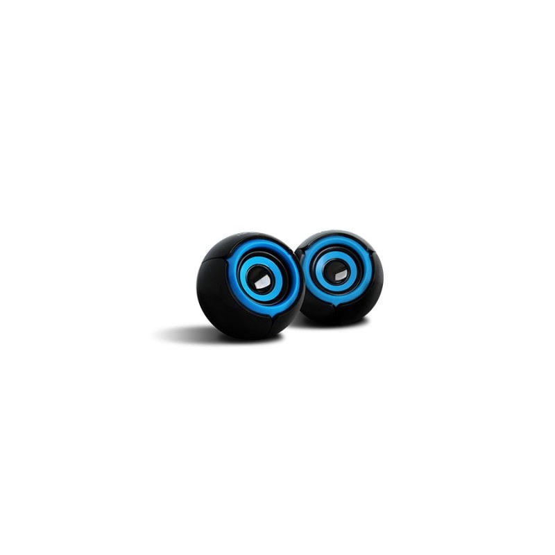 Bocina VORAGO , 6 W, Negro, Alámbrico, USB/3,5mm