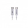 Cable C a C Mobifree Cable Tipo C a C, USB C, USB C, 1 m, Color blanco
