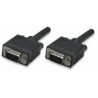 Cable VGA - HD15 MANHATTAN, 1,8 m, VGA (D-Sub), VGA (D-Sub), Macho/Macho, Negro (copia)