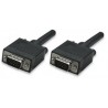 Cable VGA - HD15 MANHATTAN, 3 m, VGA (D-Sub), VGA (D-Sub), Macho/Macho, Negro