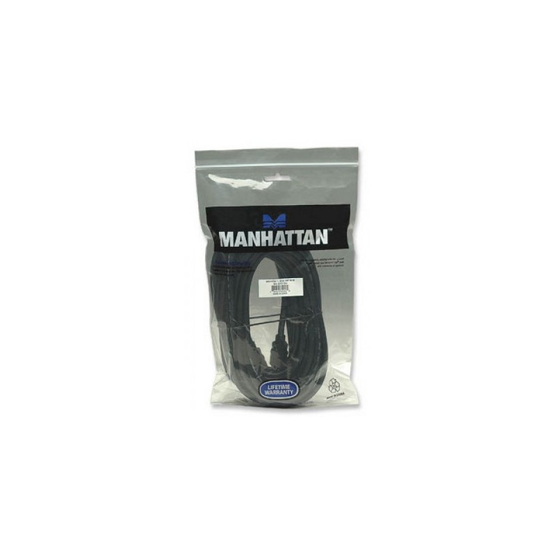 Cable HDMI MANHATTAN, 10 m, HDMI, HDMI, Macho/Macho, Negro 322539
