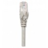 Cable de parcheo INTELLINET, 7,5 m, RJ-45, RJ-45, Macho/Macho, Gris