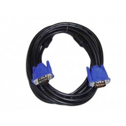 Cable VGA Naceb Technology, 3 m, VGA (D-Sub), VGA (D-Sub), Negro