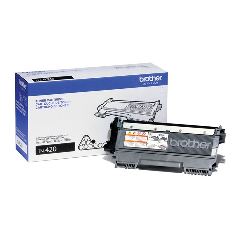 *Toner Original Brother TN420, 1200 páginas, Negro